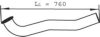 DINEX 21251 Exhaust Pipe